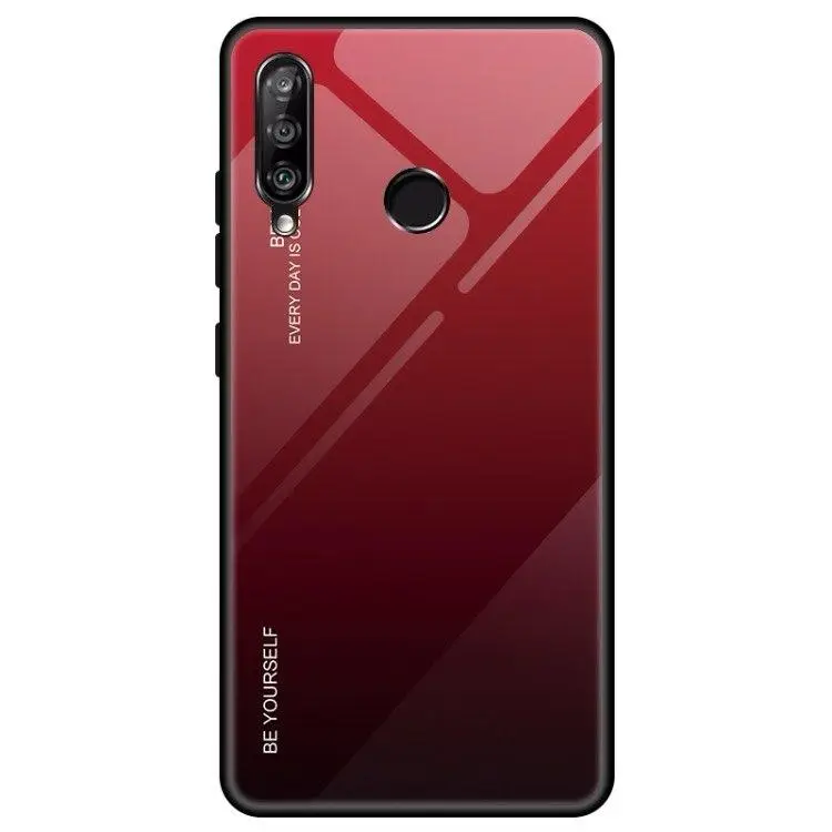 Чохол скляний градієнт для Huawei P Smart+, Honor 10i/20i/20 lite