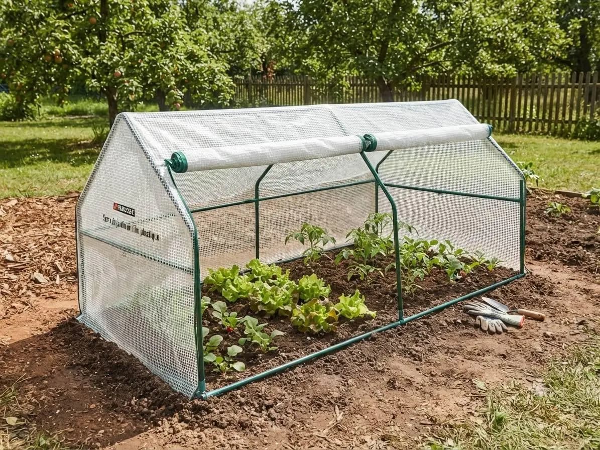 Міні-теплиця садова в пластиковій плівці PARKSIDE 120×60×60 см PARKSIDE