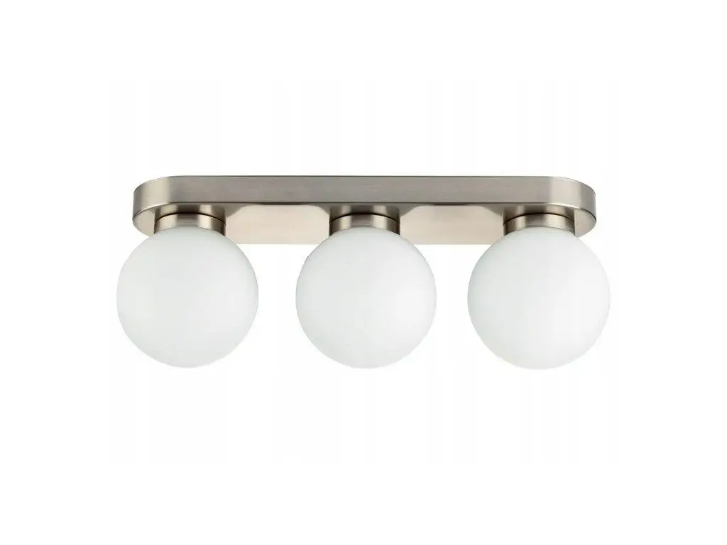 Стельовий LED світильник LIVARNO home, 3 плафони, матовий нікель LIVARNO home