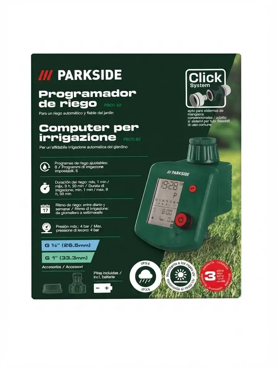 Програматор поливу PARKSIDE PBCG B2