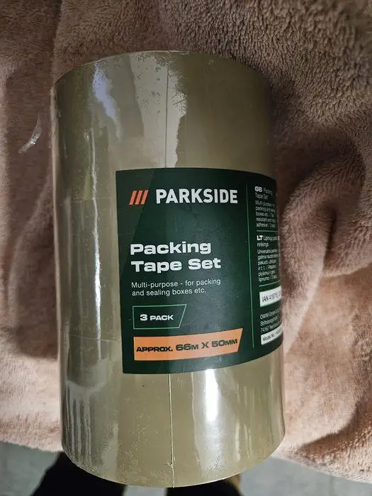 Сіра пакувальна стрічка Parkside, 3 шт. Parkside