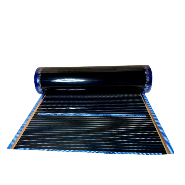 Саморегулююча Інфрачервона плівка HeatTech PTC-608 (США) Graphene 80 см з Графеном Синя