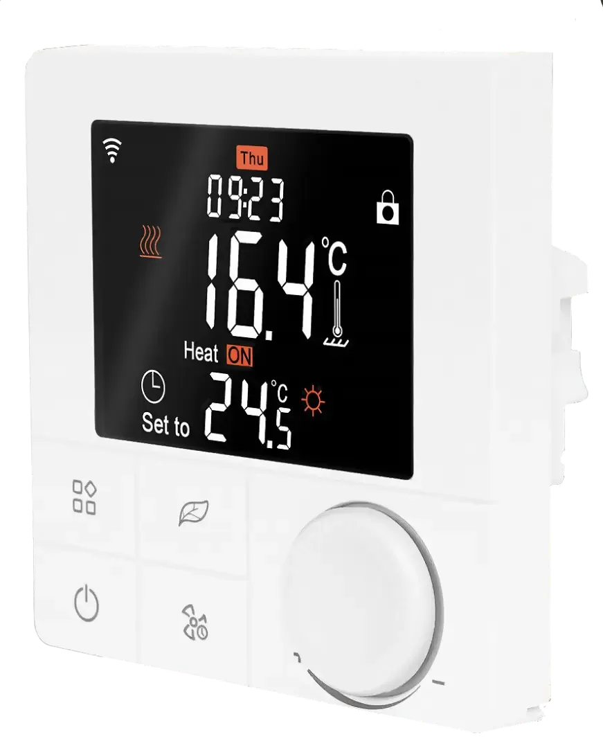 Терморегулятор сенсорний програмований WiFi HeatTech HTW120-240 для теплої підлоги