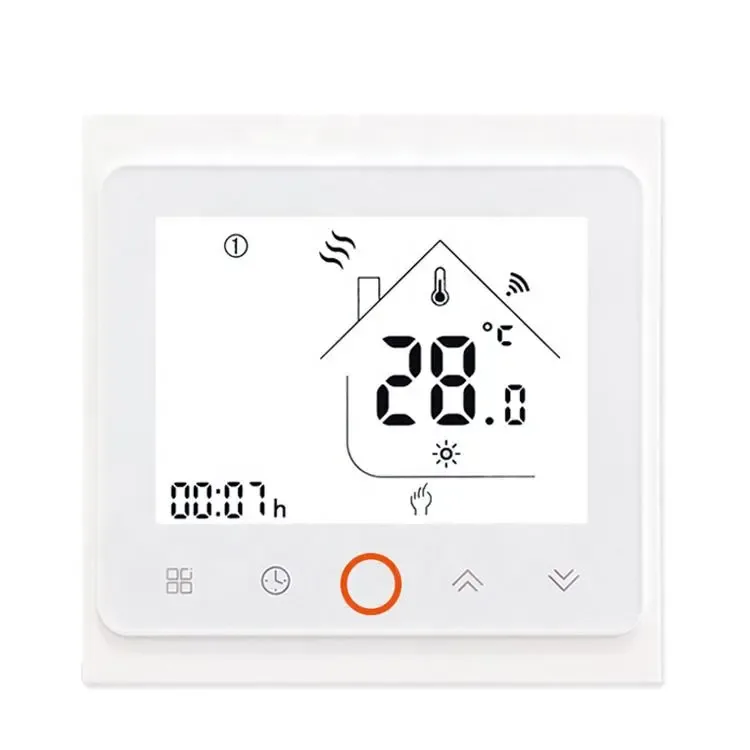 Терморегулятор сенсорний програмований WiFi HeatTech HTW125-240 для теплої підлоги