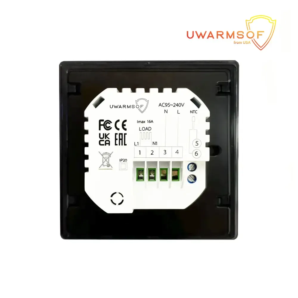 Терморегулятор сенсорний програмований WiFi uWarmsof RegSof I511-B