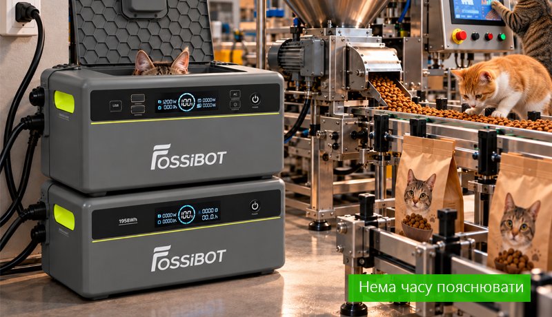 Зарядні станції FOSSiBOT