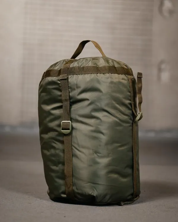 Зимовий спальний мішок Кіборг з капюшоном, 190х90см, Олива